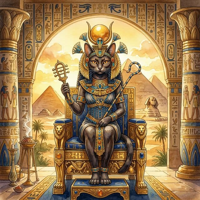 Nombres mitológicos para gatos: majestuosidad felina