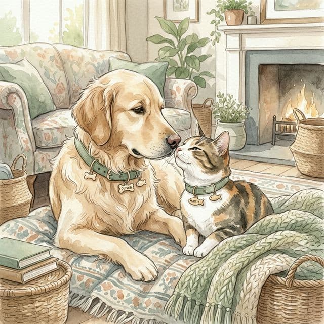 Nombres para parejas de mascotas: dúos que funcionan cuando adoptas dos a la vez